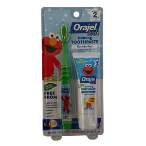 Orajel Elmo Stage 2 Toothbrush & Toothpaste Kit NEW